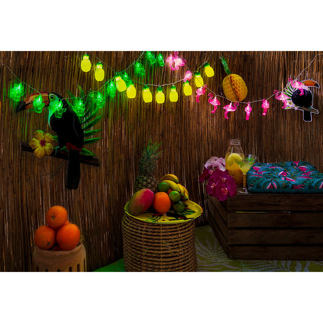 Guirlande lumineuse LED Flamingo 1.4m