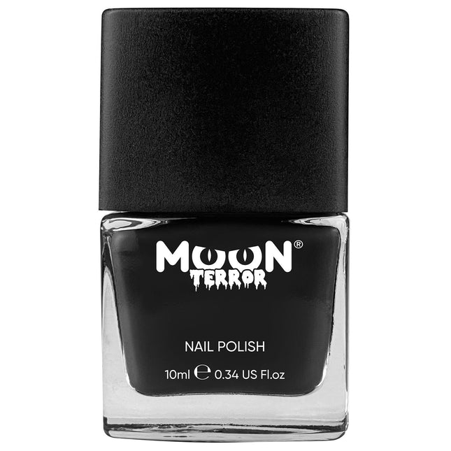 Moon Terror Vernis à ongles d'Halloween Noir Minuit 14ml