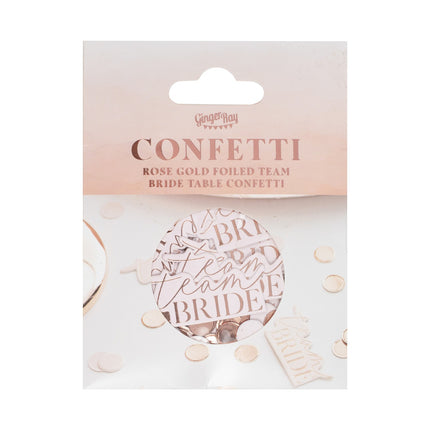 Confetti rose Team Bride 14g