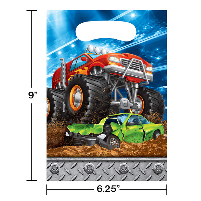 Sacs à partager Monster Truck 22.5cm 8pcs