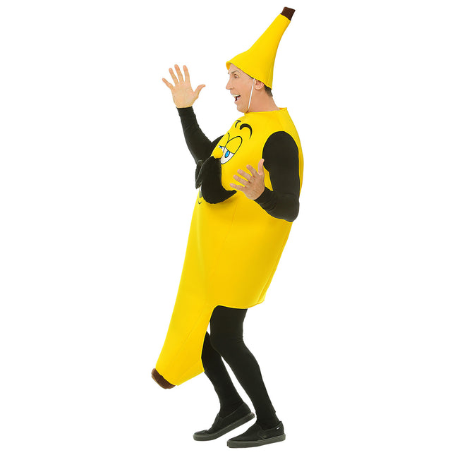 Costume de banane jaune