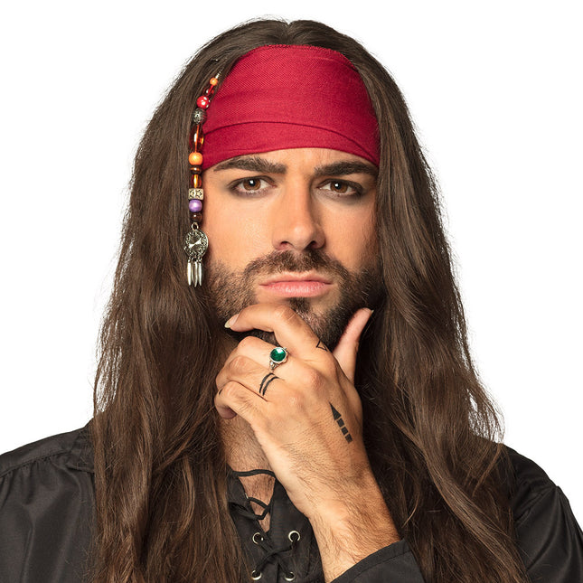 Perles pour accessoires de cheveux Pirate