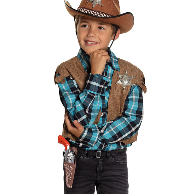 Set d'accessoires de cow-boy enfant