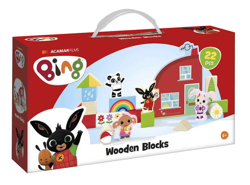 Blocs en bois Bing 22pcs