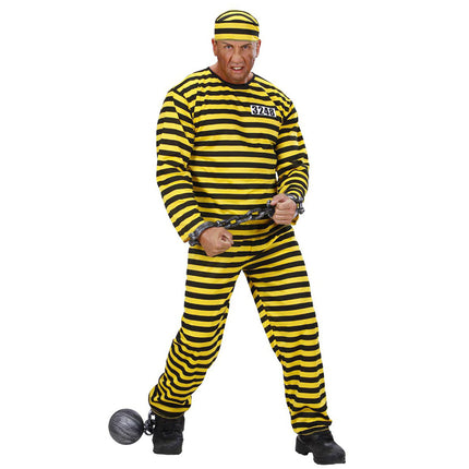 Crooksuit Noir Jaune Hommes