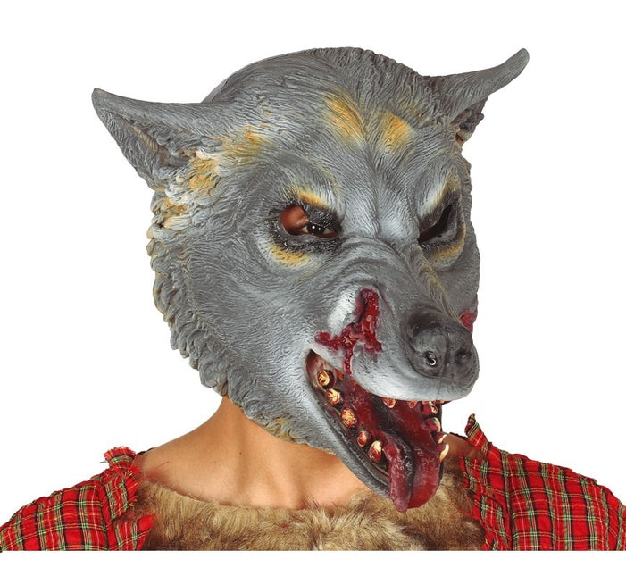 Masque d'Halloween Loup