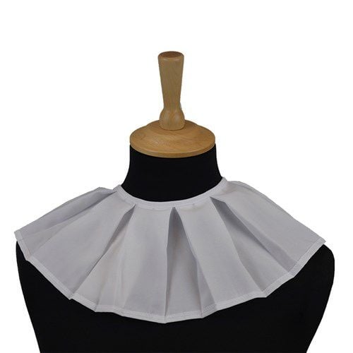 Pete's Collar Pleated Single White