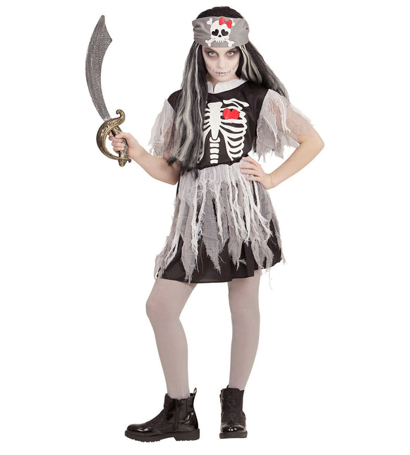 Robe d'Halloween Fille Pirate