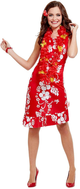 Robe Hawaii Rouge M