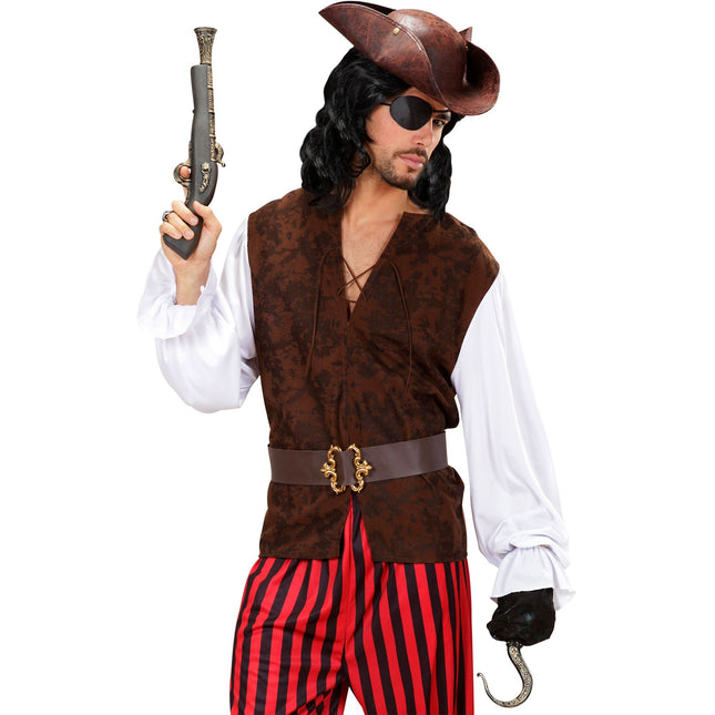 Chemisier Pirate Marron Hommes