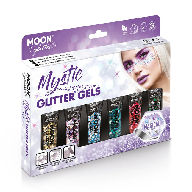 Moon Glitter Mystic Chunky Glitter Gel Autumn 12ml