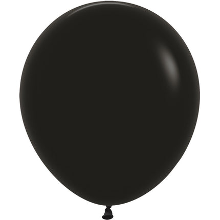 Ballons noirs 45cm 25pcs