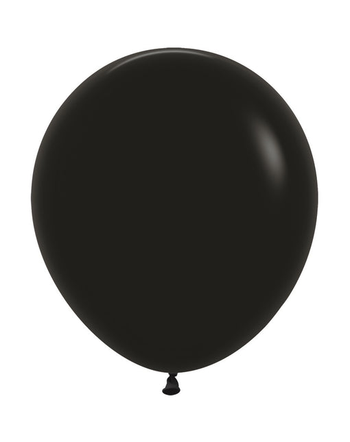 Ballons noirs 45cm 25pcs