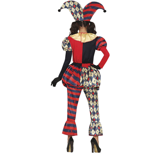 Arlequin Costume d'Halloween Horreur pour dames