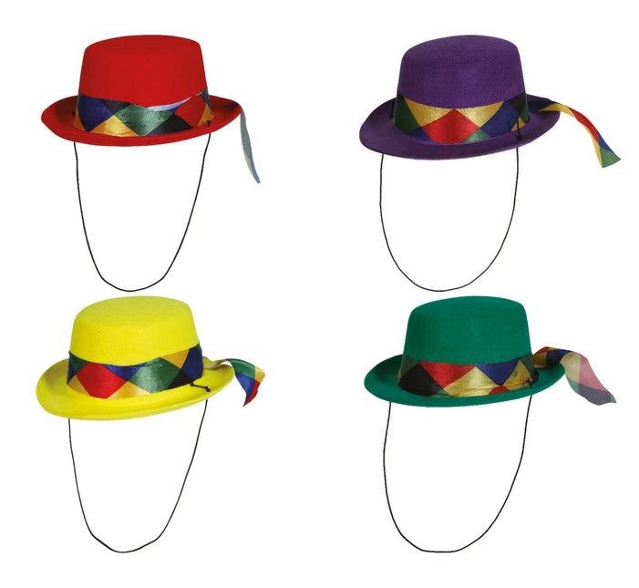 Chapeau de clown coloré Mini