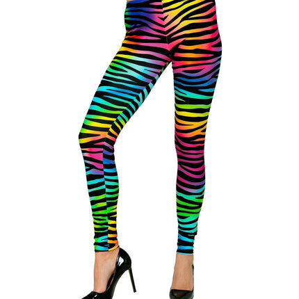 Neon 80S Legging Ladies