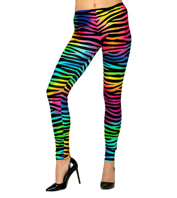 Neon 80S Legging Ladies