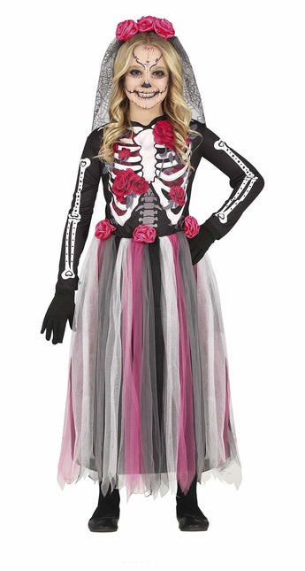 Costume de fille Dia De Los Muertos