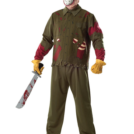 Costume d'Halloween Jason Green XL