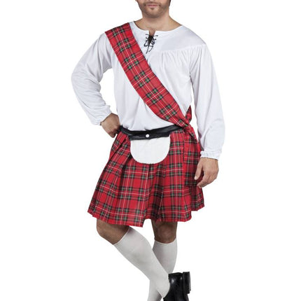 Costume en kilt écossais