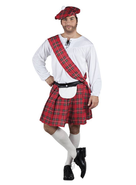 Costume en kilt écossais