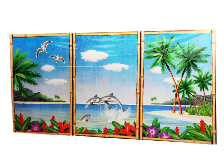 Décoration murale Hawaii Deluxe 3 pièces