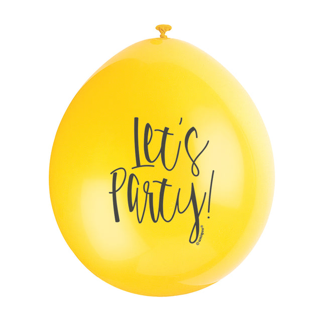 Ballons Lets Party 28cm 10pcs