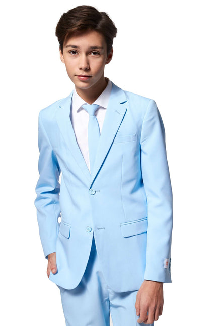 Costume bleu clair Garçon Ado OppoSuits