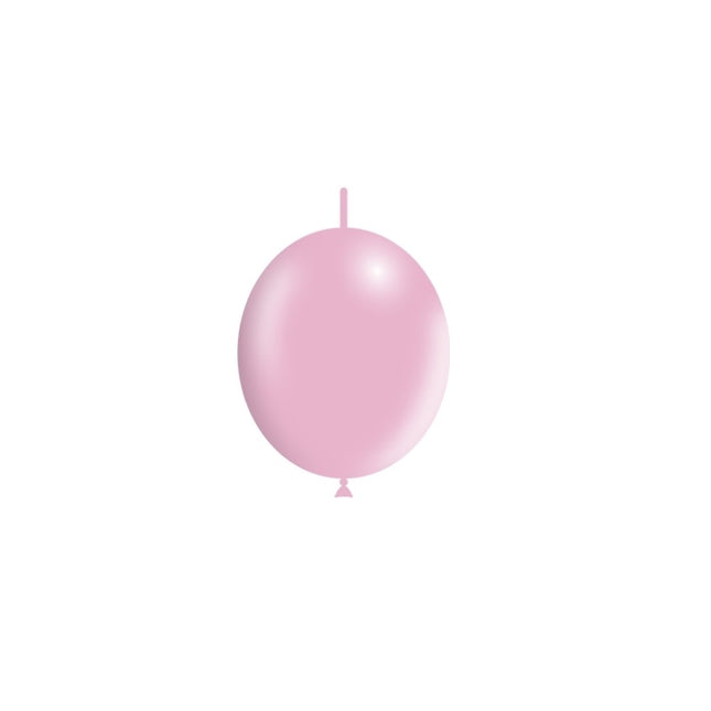 Ballons de baudruche rose clair 15cm 100pcs