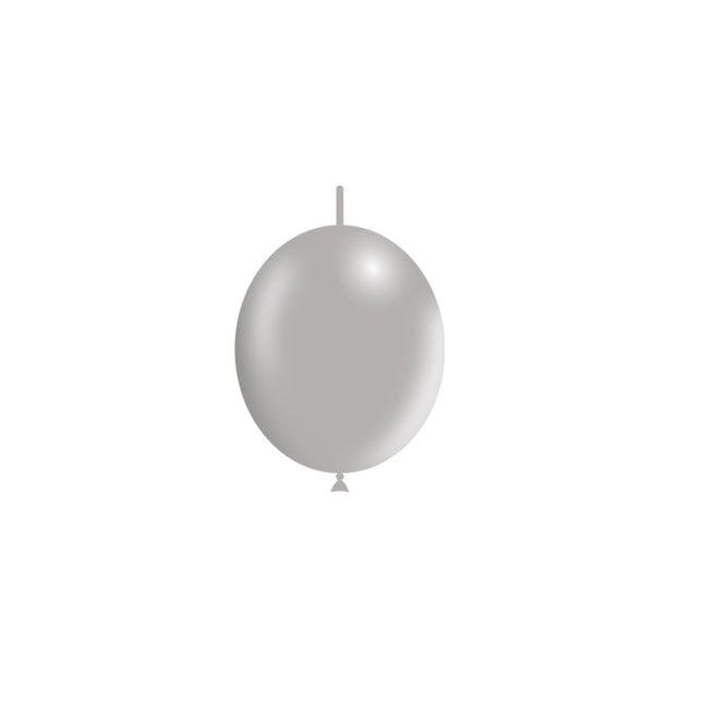 Ballons de baudruche gris 15cm 100pcs