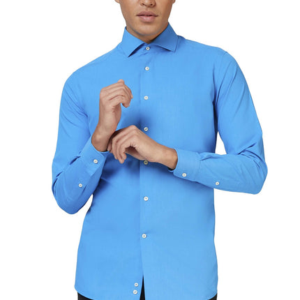 Chemise bleue Hommes <tc>OppoSuits</tc>