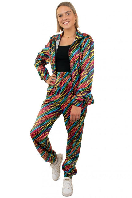 Tracksuit 80`S Zebra Ladies