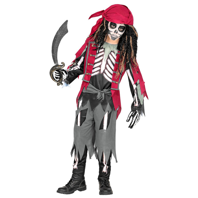 Costume d'Halloween Garçon Pirate 5 pièces