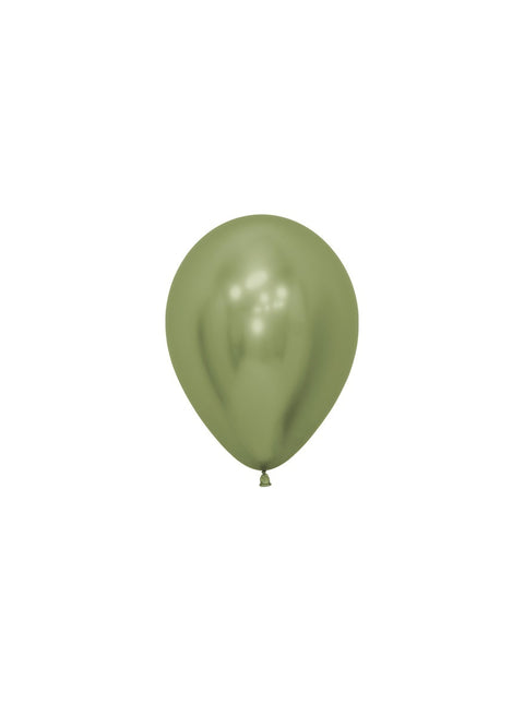 Ballons Reflex Vert Citron Vert 12cm 50pcs