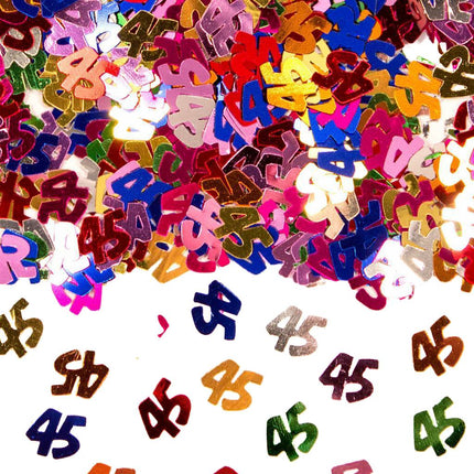 Confetti de table 45 ans 1cm 600pcs