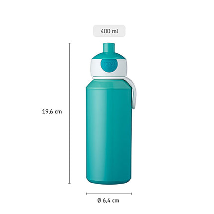 Bouteille à boire Pop-Up Campus 400ml Léopard