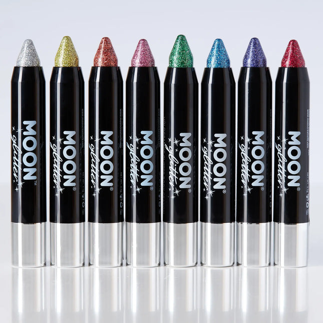 Moon Glitter Holographic Body Crayons Gold 3.2g