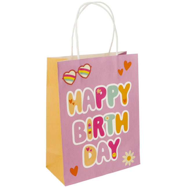 Emoij Sacs de fête 27cm 6pcs