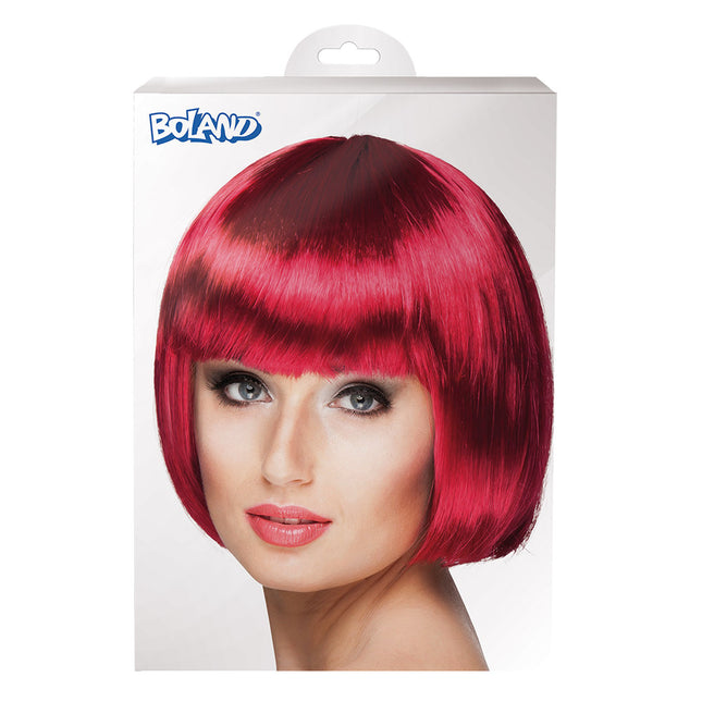 Bob Wig Ruby Red