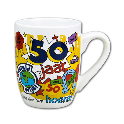 Mug 50 Years Man 12cm