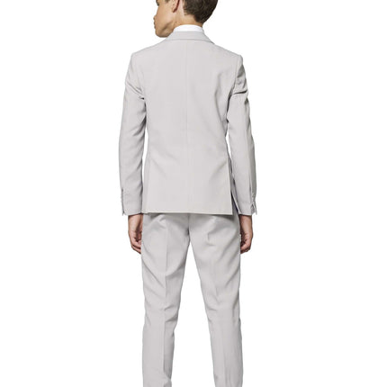 Costume gris Garçon Ado OppoSuits