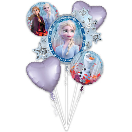 Frozen 2 Jeu de ballons à l'hélium 5 pièces vides