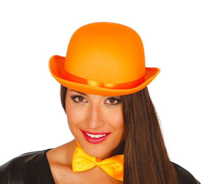 Chapeau melon orange