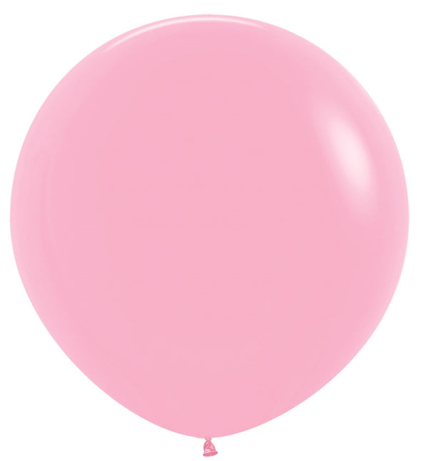 Ballons de baudruche rose 91cm 10pcs