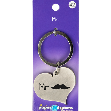 Porte-clés Moustache 10cm