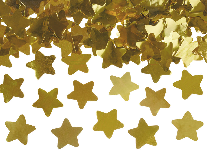 Confetti Cannon Stars Gold 80cm