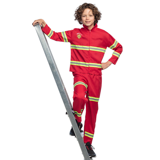 Costume de pompier Enfant Luxe
