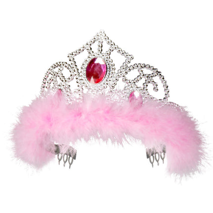 Bandeau de cheveux princesses roses