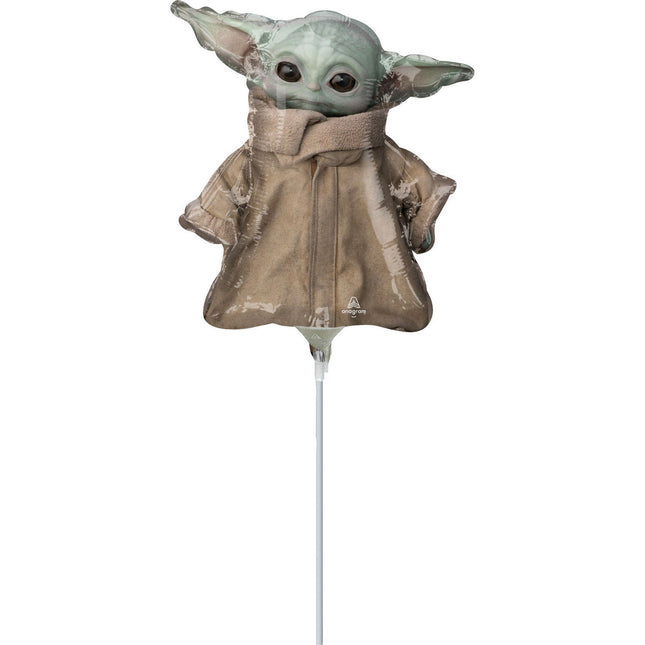 Star Wars Ballon de baudruche Mandalorien L'Enfant Mini 23cm