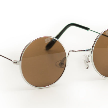 Lunettes Hippie Marron